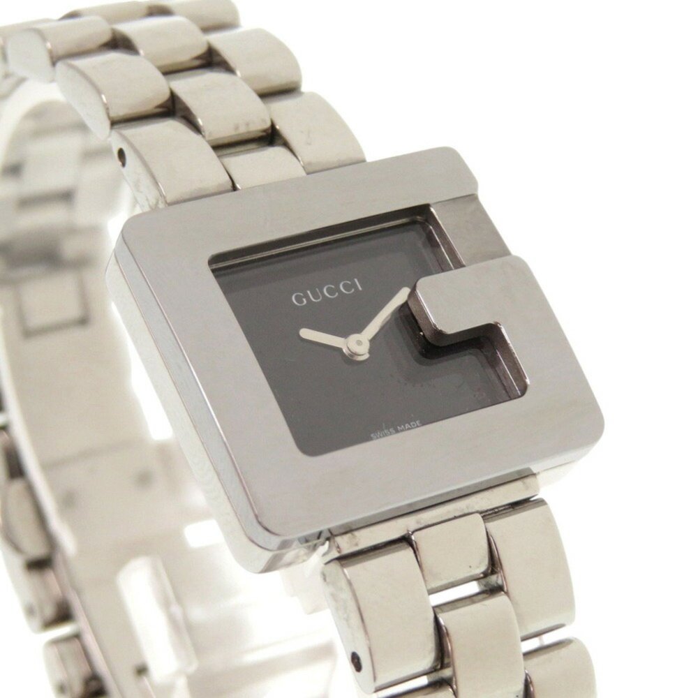 Gucci 3600L Stainless Steel Black Silver Dial Quartz Watch 1749GUCCI - Picture 5 of 9